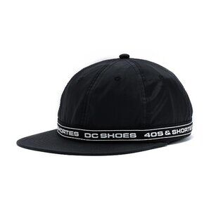 DC x 40s & Shorties Strapback Hat Black  White New With Tags